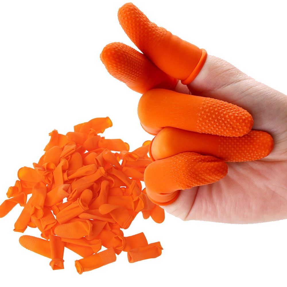 Nail Art Orange - 100 PCS Accessoires de Nettoyage Outil