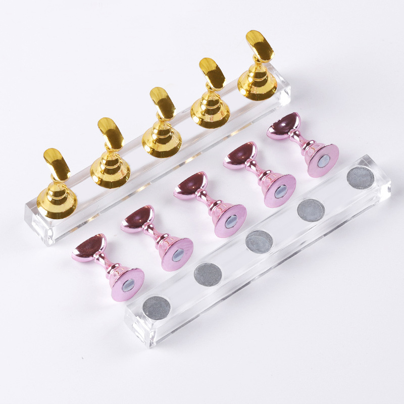 Nail Art Sch - 5/30 pièces/ensemble support magnétique pour ongles