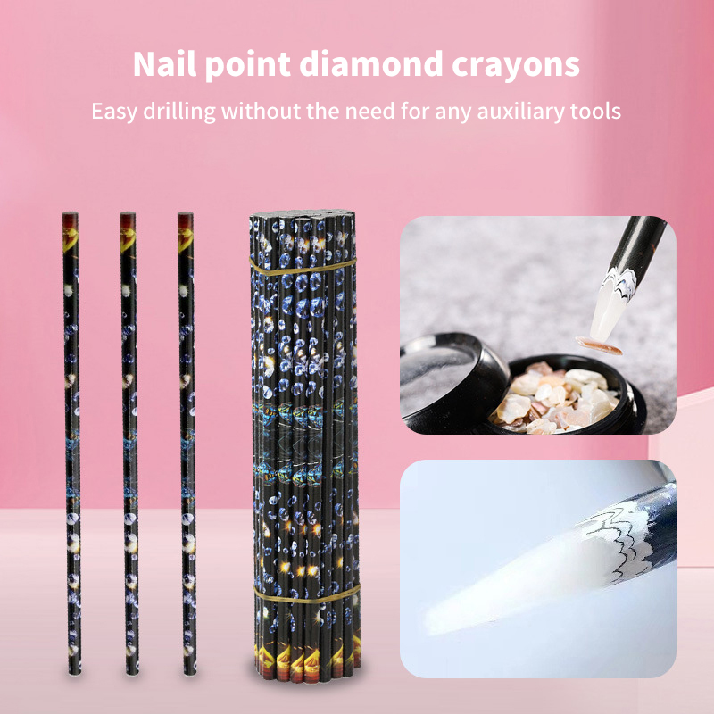 Rhinestone Nail Gem - Crayon de cire à points pour