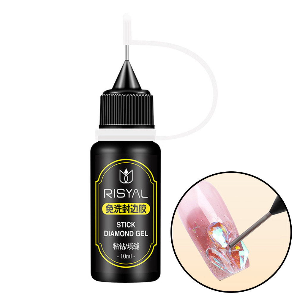 Rhinestone Nail Gem - Colle pour strass pour ongles, gel