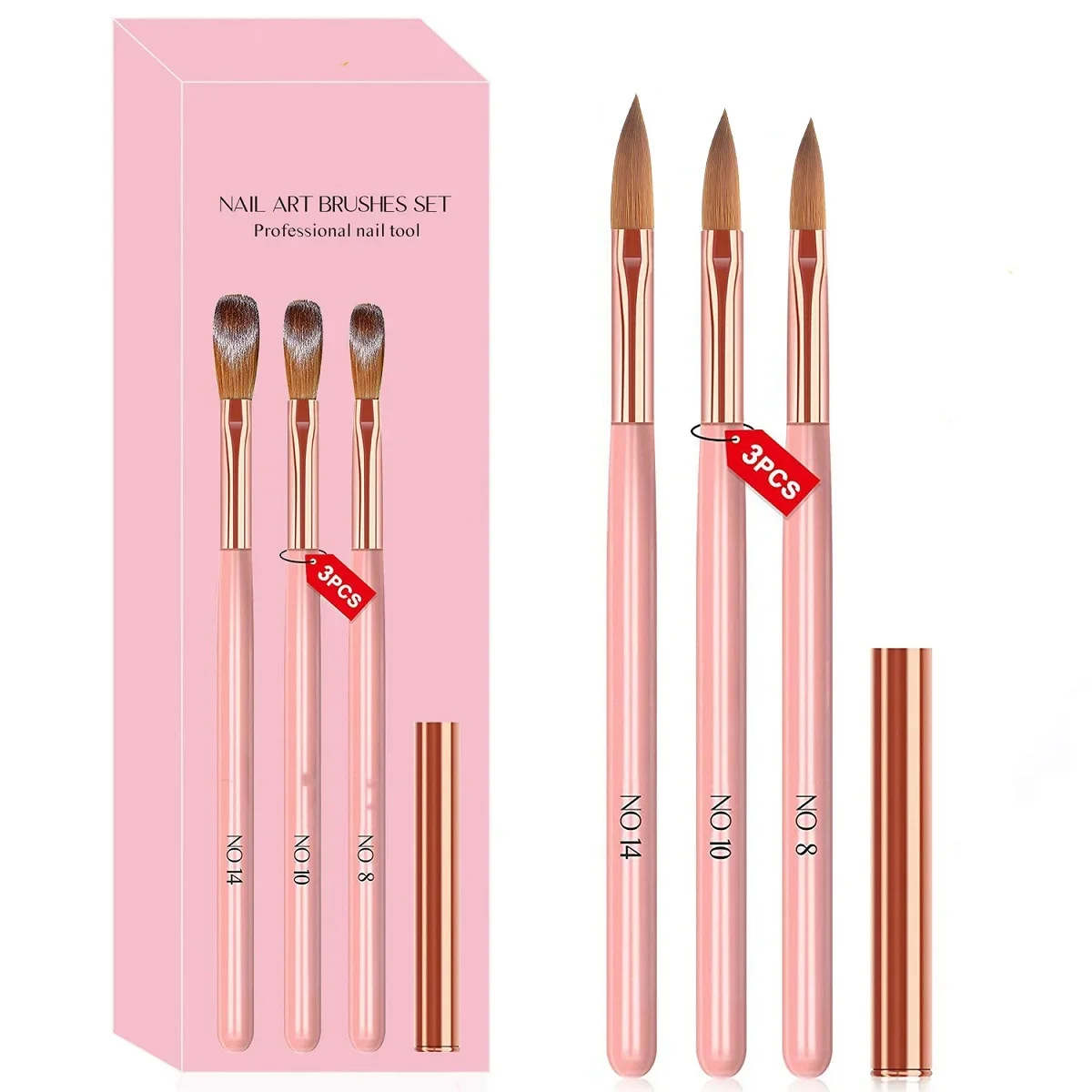Nail Art Sch - Stylo spécial pour Nail Art, ensemble