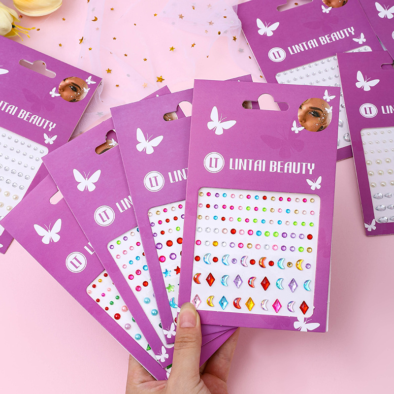 Rhinestone Nail Gem - Autocollants de pierres précieuses pour le