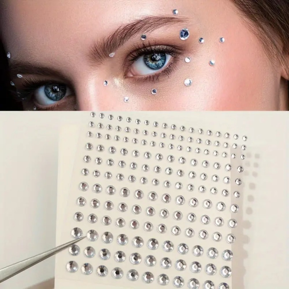 165 pièces autocollants strass - Rhinestone Nail Gem avis et prix