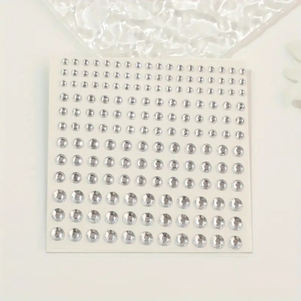 165 pièces autocollants strass - Rhinestone Nail Gem avis et prix