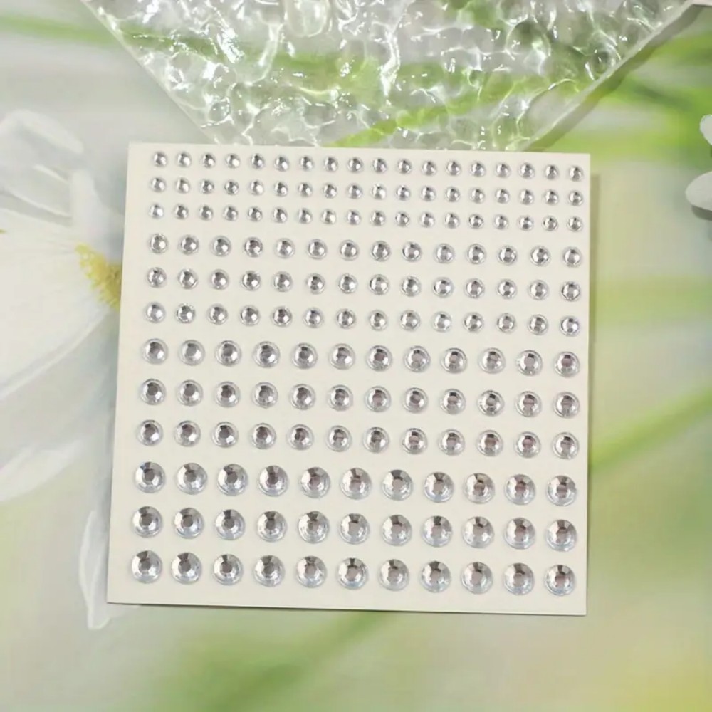 165 pièces autocollants strass - Rhinestone Nail Gem avis et prix