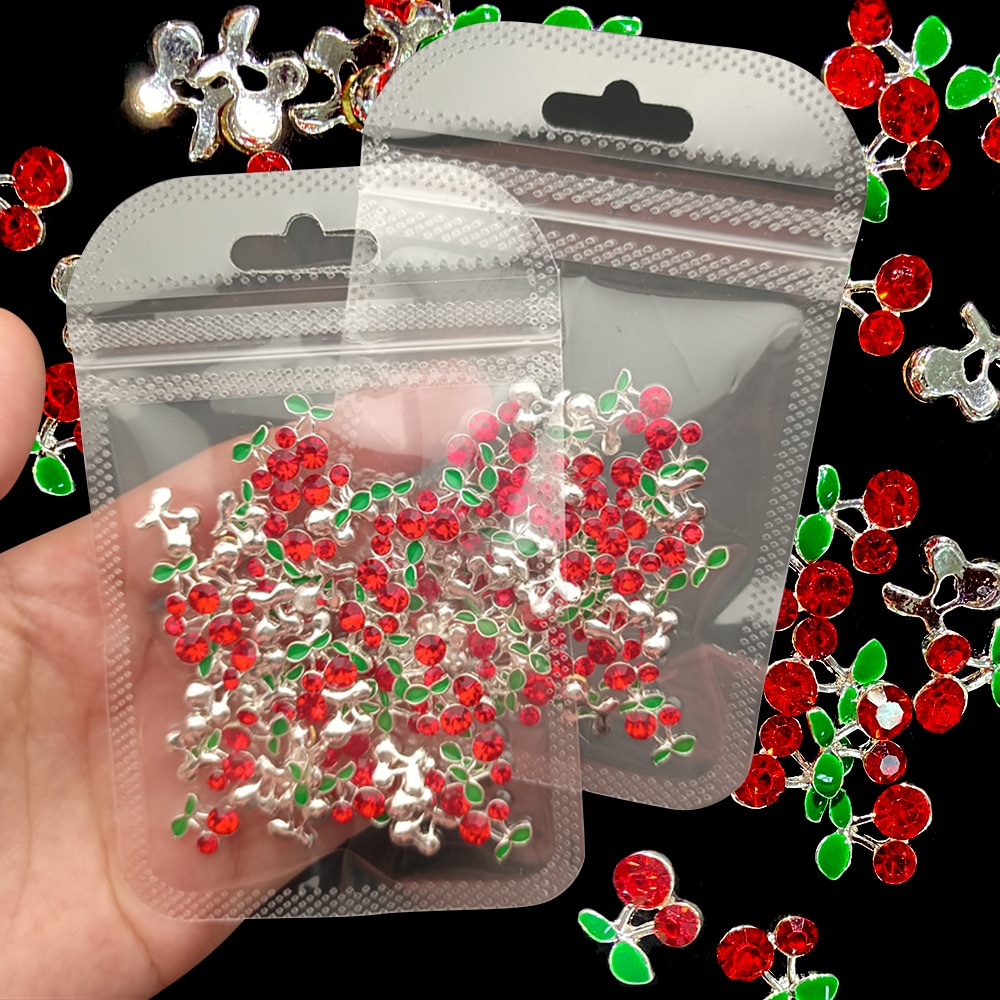 20 pièces/sac cerise Aolly bre - Nail Art Red Cherry avis et prix