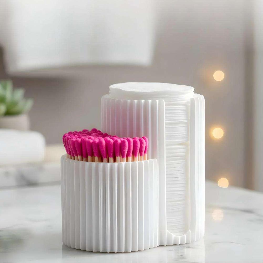 Boîte de rangement pour cotons - Nail Art Sch avis et prix
