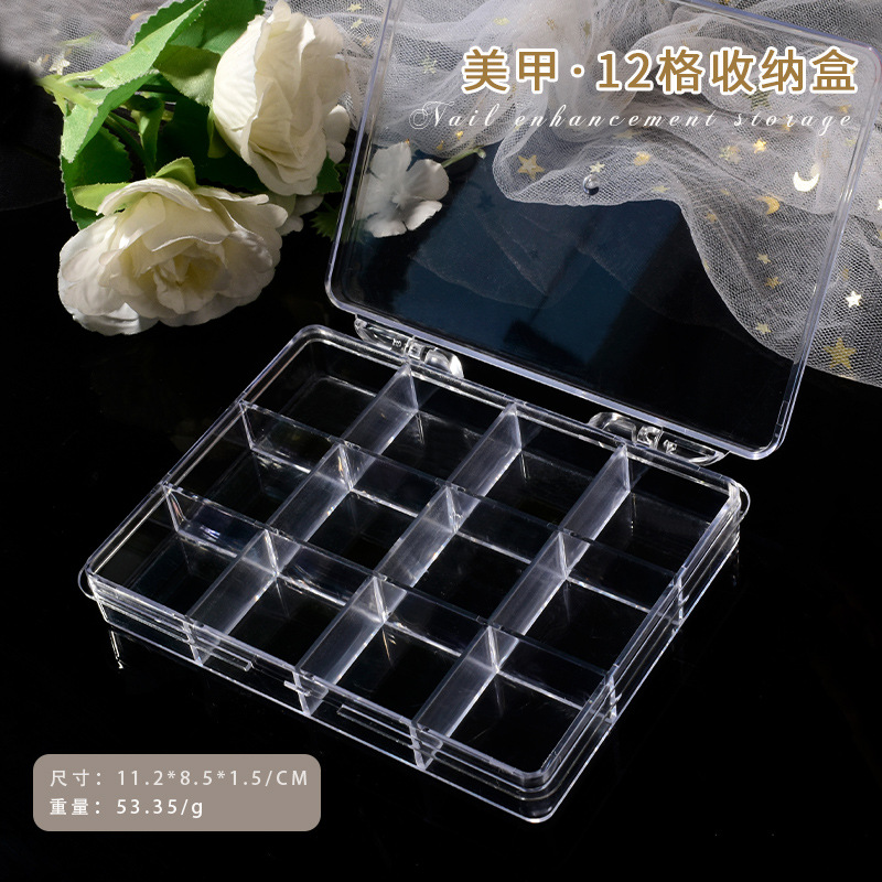 Boîte de rangement vide en pla - Nail Art Overlay avis et prix