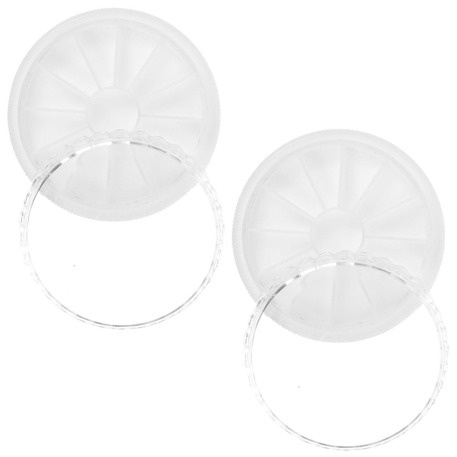 Lot de 2 boîtes de rangement p - Rhinestone Nail Gem avis et prix