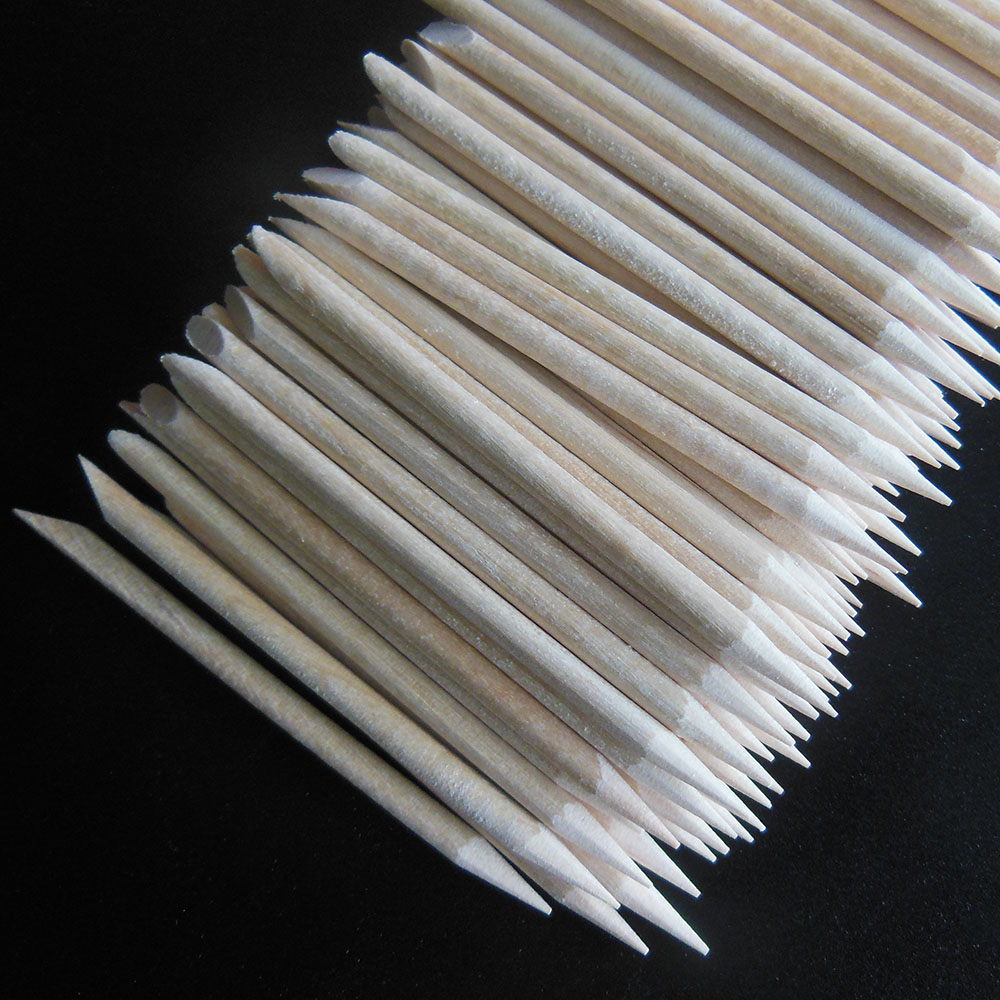 100X Bâtonnets en bois mini or - Nail Art Orange avis et prix