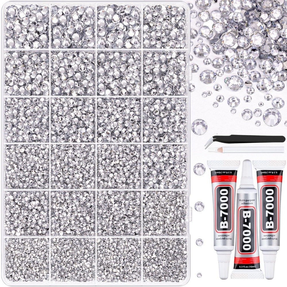 Kit de strass en résine multic - Rhinestone Nail Gem avis et prix
