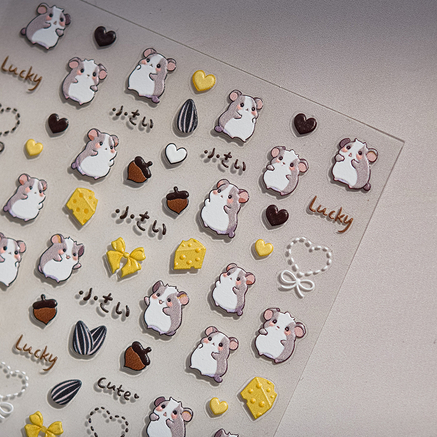 Autocollants 5D Lucky Little H - Nail Art Nute avis et prix