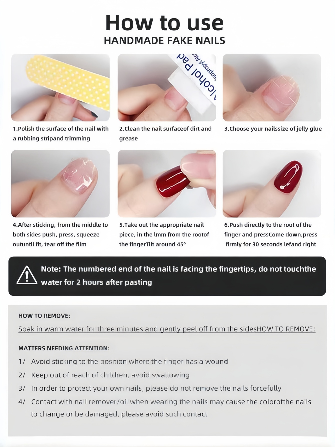10 faux ongles en forme d'aman - Nail Art Overlay avis et prix