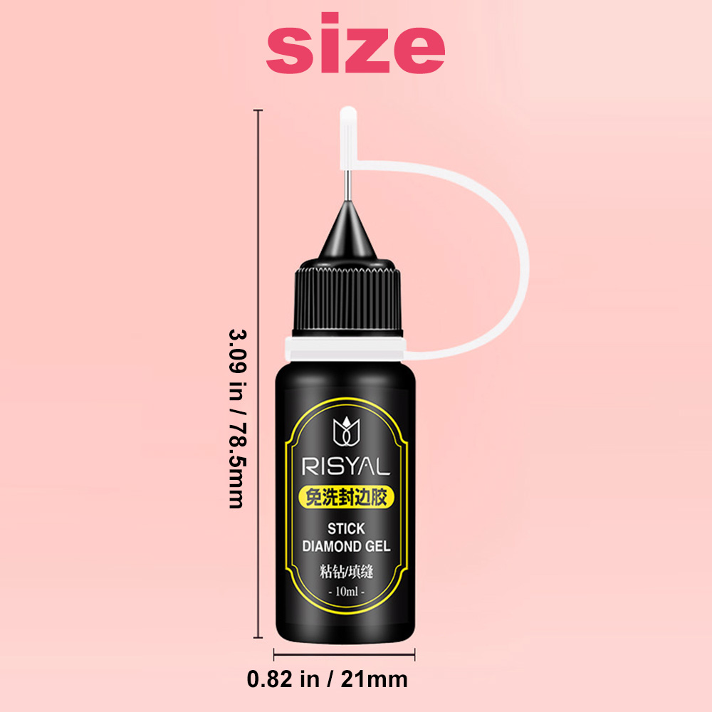 Colle pour strass pour ongles, - Rhinestone Nail Gem avis et prix
