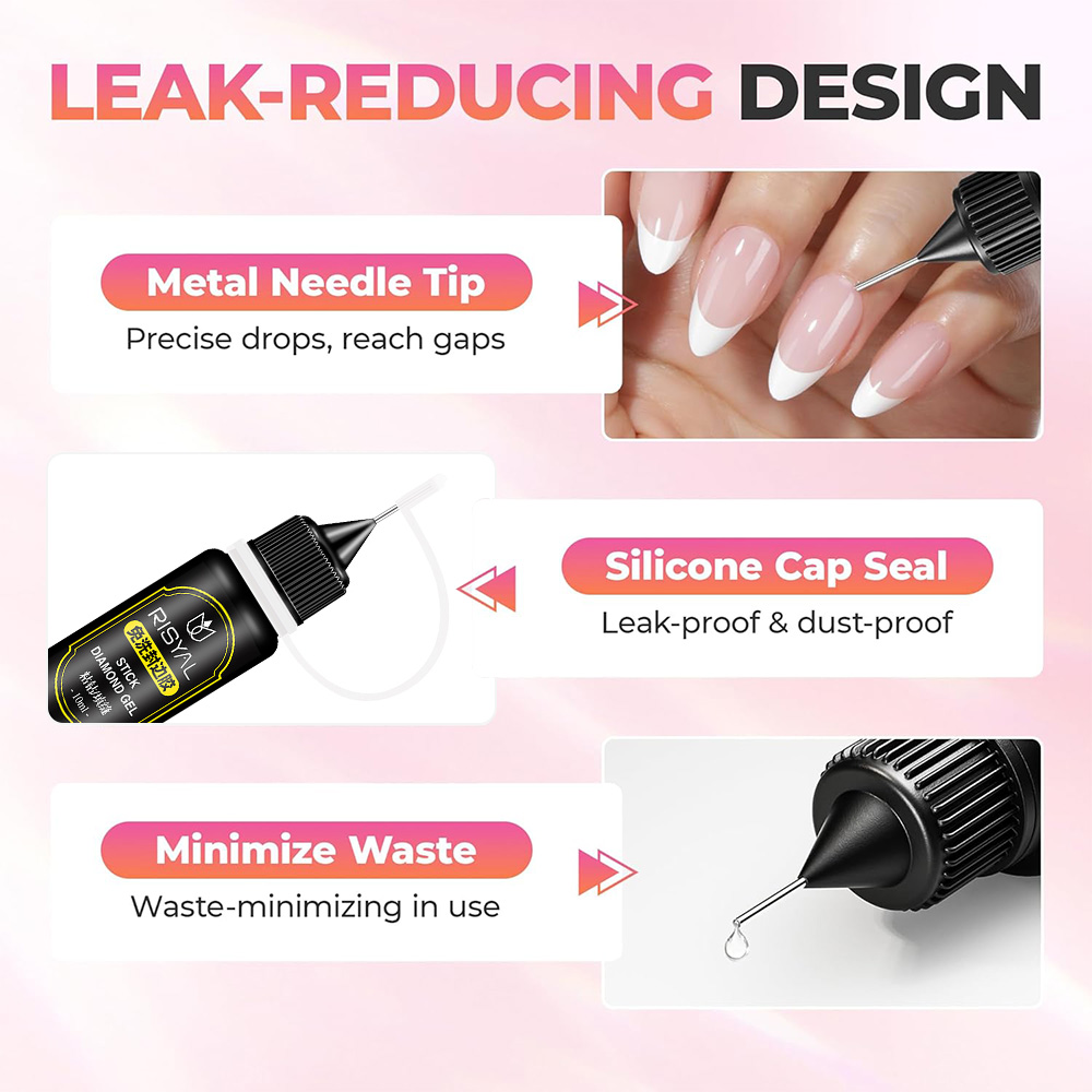 Colle pour strass pour ongles, - Rhinestone Nail Gem avis et prix