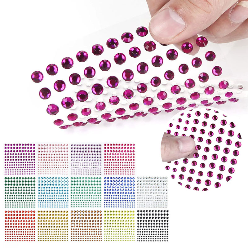 Autocollants de gemme biscuits - Rhinestone Nail Gem avis et prix