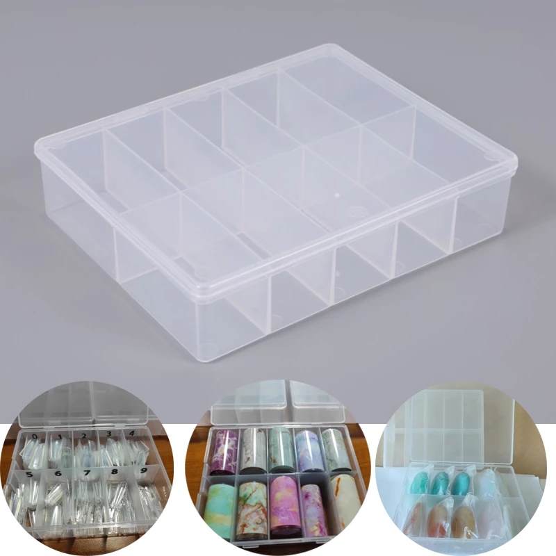Boîte de rangement transparent - Rhinestone Nail Gem avis et prix