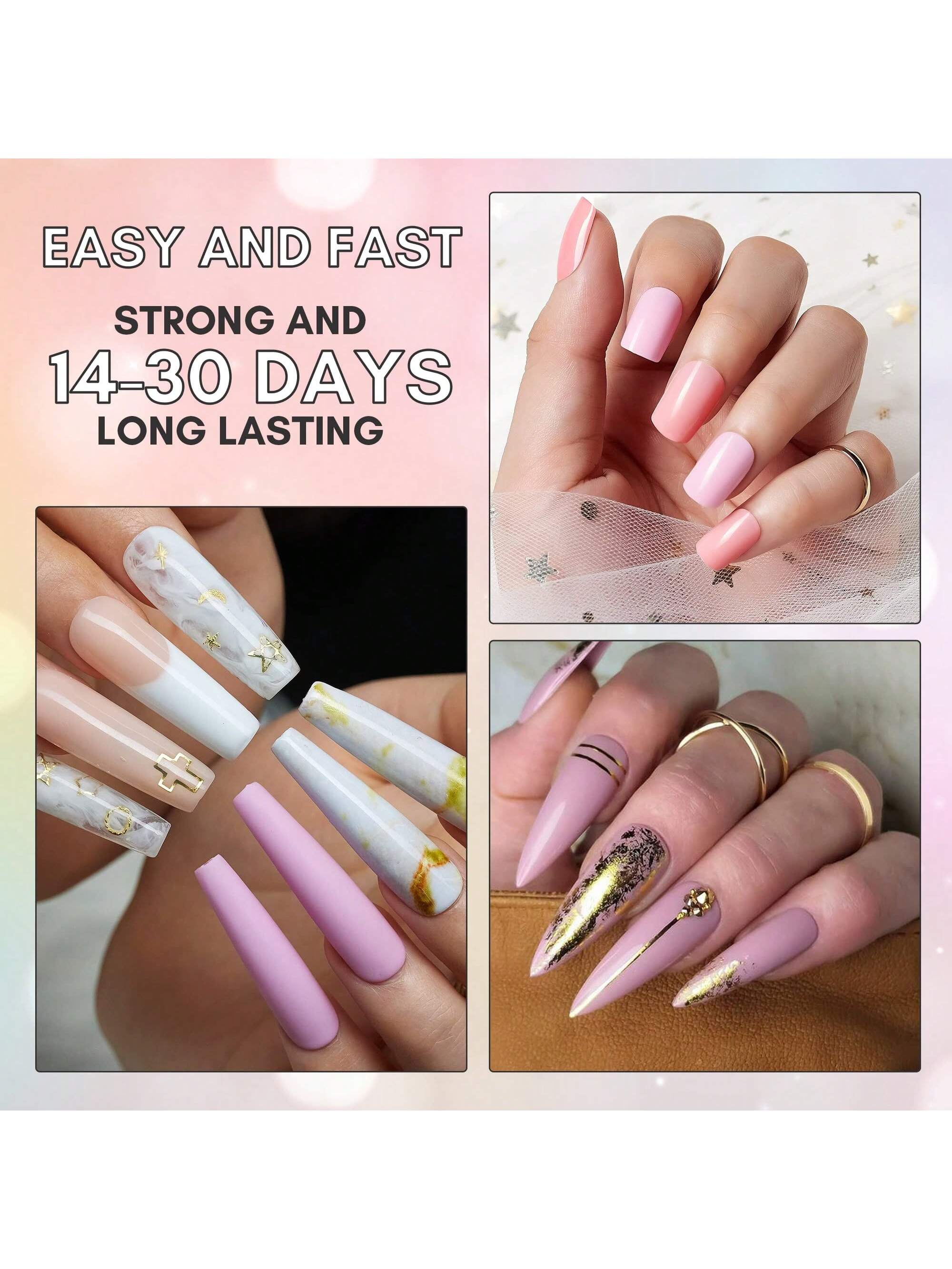 Lot de 100/1000 Colle à Ongles - Rhinestone Nail Gem avis et prix