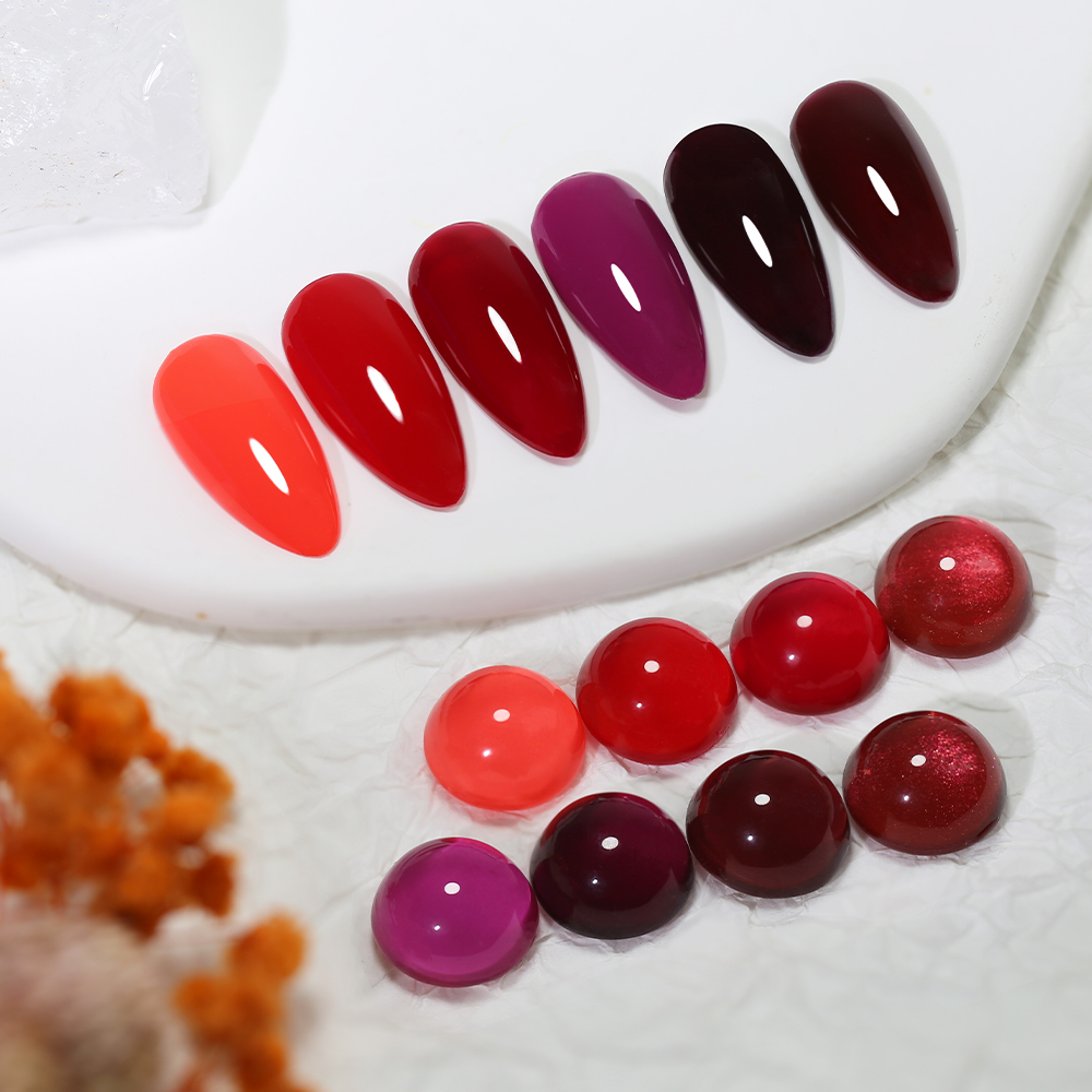Clou Beaute Classic Red Gel Na - Nail Art Red Cherry avis et prix